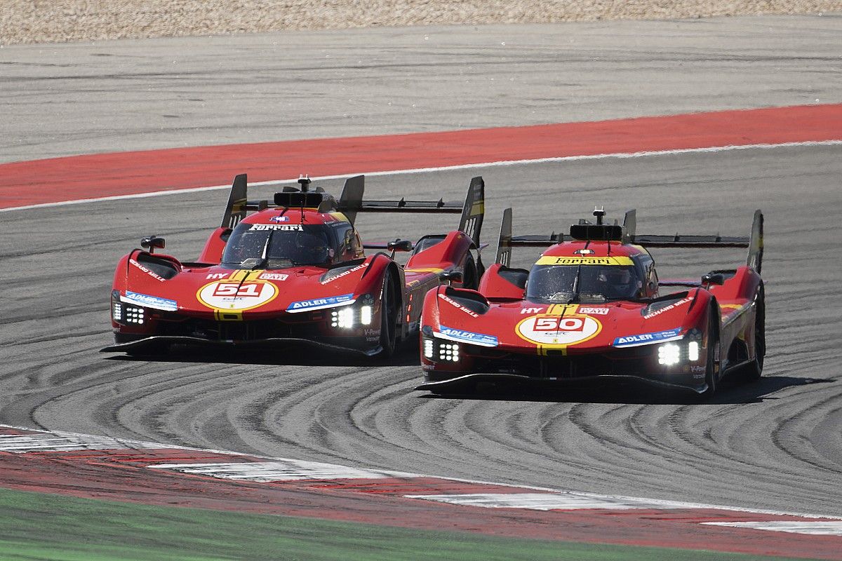 フェラーリ 499P #51 WECカタール2024 Calado Ferrari 499P #51 WEC Qatar 2024 Calado, Pier Guidi
