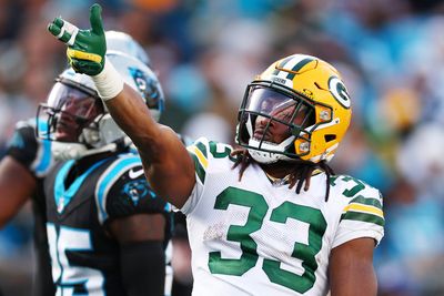 Aaron Jones and Packers run game may have to lead the way in Dallas