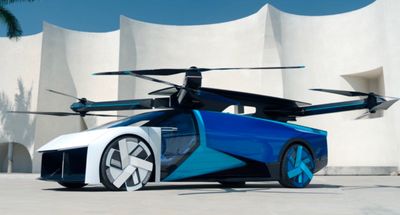My favorite thing at CES 2024 is the eVTOL Flying Car — you've got to see this thing transform