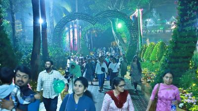 Flower show in Wayanad drawing crowds