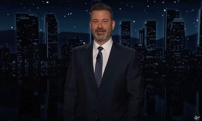 Jimmy Kimmel on Trump’s many court dates: ‘Sketch artists are running out of orange pastels’