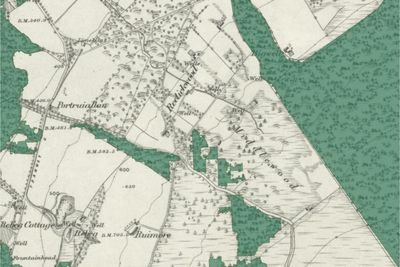 Map creates digital record of Scottish woodlands dating back 180 years