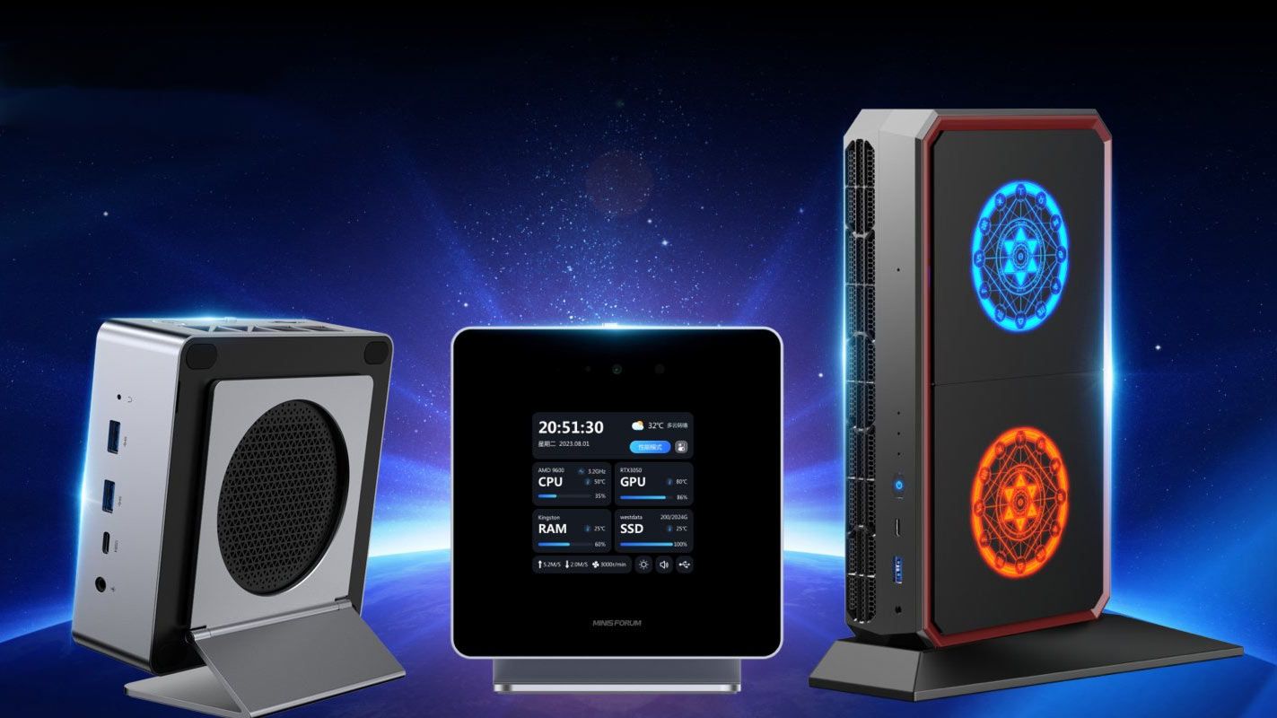 Minisforum showcases its first Intel Core Ultra mini…