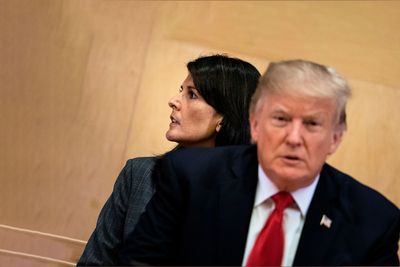 Trump pushes birther theory about Haley
