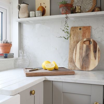 Painting kitchen worktops – how to give your kitchen an affordable new look with a tin of paint