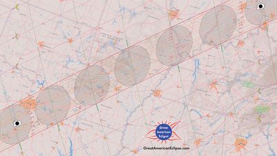 Why you don't need to get to the centerline for April's total solar eclipse — and what will happen at the edge