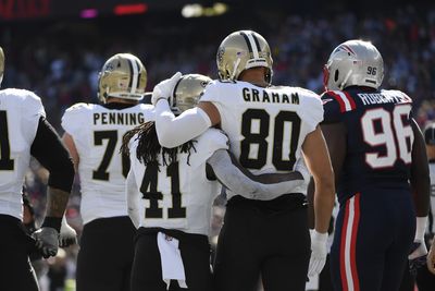 Jimmy Graham says goodbye to New Orleans for maybe the last time