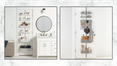 Designers swear by over-the-door storage systems — we love these 3 discounted ones from The Container Store sale