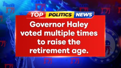 Governor Haley accused of lying about retirement age plans!