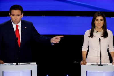 Haley calls DeSantis a liar as she plugs DeSantisLies.com website 16 times