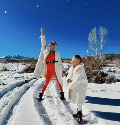 Celebrating Snowy Days with My Snow Princess: Kate Hudson's Instagram