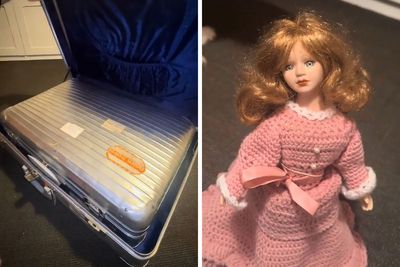 Internet Urges Couple To Leave Home After Finding Suitcase With Eerie Contents While Renovating