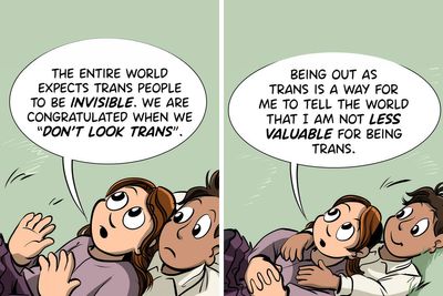 Artist Creates Insightful Comics To Foster Acceptance Of Transgender Experiences (40 Pics)