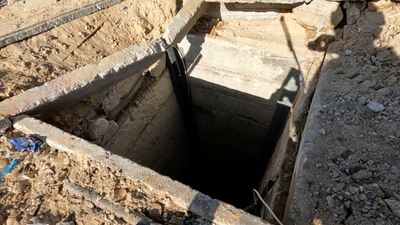 Exclusive: Reporter explores underground tunnels used for hostage holding