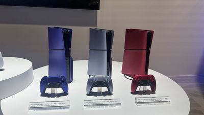 New PS5 Slim console covers have been shown for the first time, in the trio of Deep Earth colors