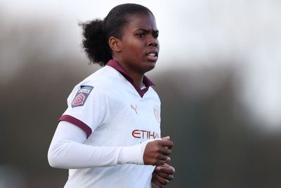 Khadija Shaw urges Manchester City to ‘keep pushing’ after strong end to year