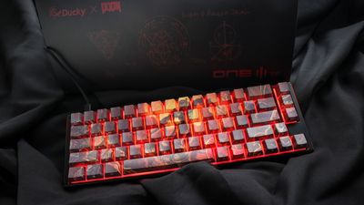This limited edition Doom keyboard is sending me straight back to hell