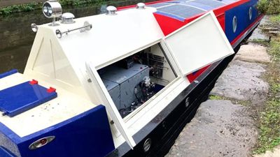 Yes, there really is a hydrogen fuel cell-powered canal boat