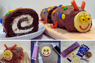 I made that famous caterpillar cake in just six easy steps - and the ingredients are nearly half the cost of shop-bought Colin