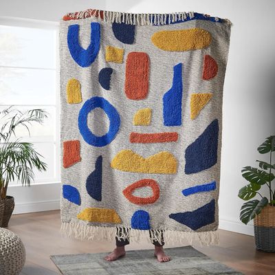 Dunelm's statement throw exudes luxury designer vibes – but with a major price cut