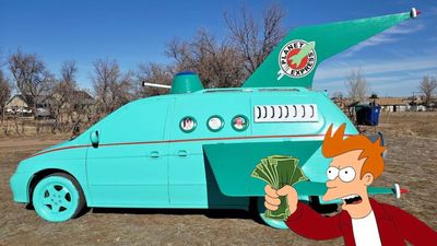 Shut Up And Take Our Money: Buy This Futurama-Themed Honda Odyssey For $2,500