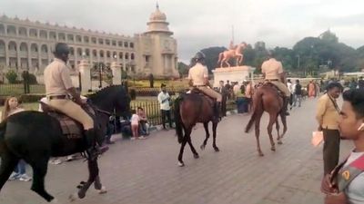 Mounted police squads reintroduced to aid Hoysala and Cheetah teams around Vidhana Soudha in Bengaluru