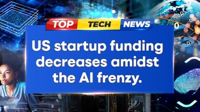 US Startup Funding Drops Amid AI Frenzy