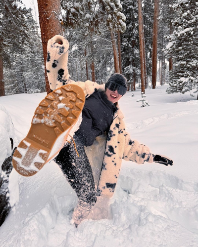 Amanda Cerny's Snowy Adventures in Breckenridge, Colorado