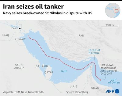 Iran Seizes Oil Tanker Off Oman In Dispute With US