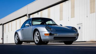 A TV icon's cool 90's Porsche just sold for $164,000 at auction