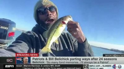 Randy Moss Coolly Reflected on Bill Belichick’s Greatness From a Fishing Boat Live on ESPN