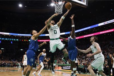 Jayson Tatum doesn’t buy that the Boston Celtics have one of the easiest remaining schedules
