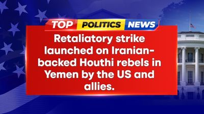 Retaliatory strikes hit Houthi rebels in Yemen, US and UK involved