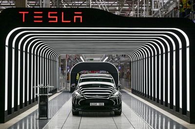 Tesla puts German factory production on hold as Red Sea attacks disrupt supply chains