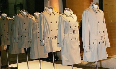 Burberry issues profit warning as Christmas shoppers shun pricey trenchcoats