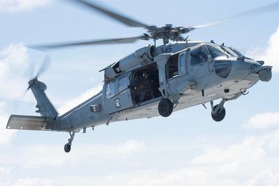 Navy helicopter with six crew on board crashes into San Diego Bay