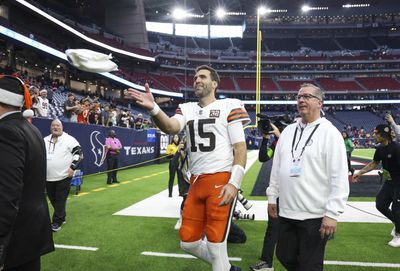 Browns QB Joe Flacco looks to remain perfect in Wild Card round vs. Texans