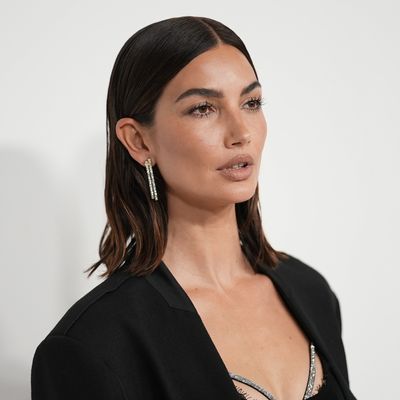 Lily Aldridge Lightened Up Her Hair for the New Year