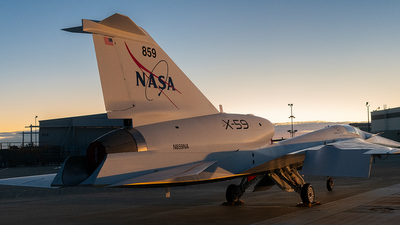 Watch: Nasa’s new ‘quiet’ supersonic jet unveiled for first time