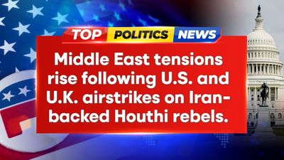 Middle East tense as US, UK launch airstrikes on Houthi rebels