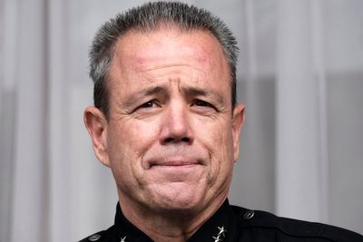 Los Angeles police chief chokes up and admits ‘mistakes’ in retirement announcement