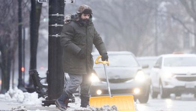 How to shovel heavy, wet snow to save your back and your heart
