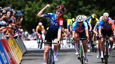 Uttrup Ludwig wins Tour stage, takes overall lead