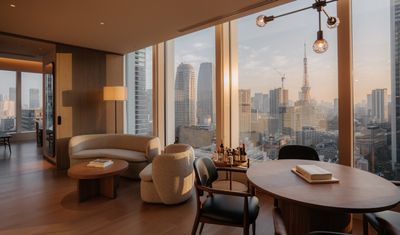 Hotel Toranomon Hills opens in Tokyo, exuding Space Copenhagen’s warm minimalism
