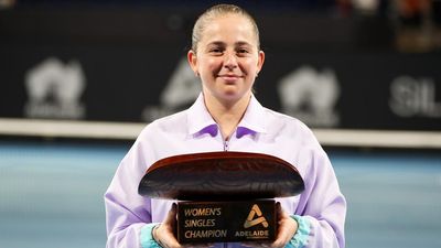 Ostapenko crushes Kasatkina to win Adelaide title