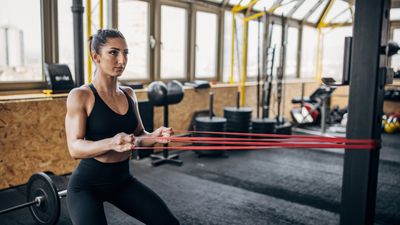 Supersize your back and biceps with this 6-move resistance band workout