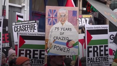 Thousands attend seventh national march for Palestine in London