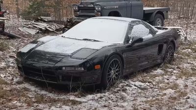 Forgotten NSX Saved From A Snowy Grave And Detailed To Perfection