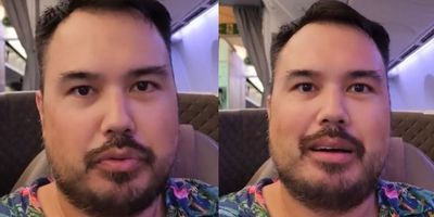 Dad reveals hack to upgrade family to business class flights