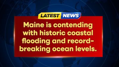 Historic coastal flooding hits Maine amid extreme winter storms